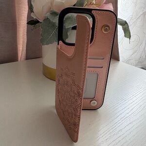 iPhone 16 Pro Phone Case with Card Holder